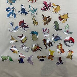 Pokemon Themed Sticker set